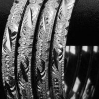 Silver Plated Bangles