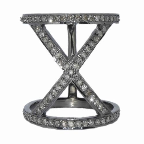 1 MM Round Single Cut Diamond Wedding Ring