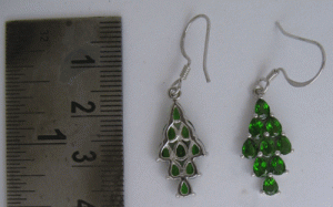 White Gold With Earring