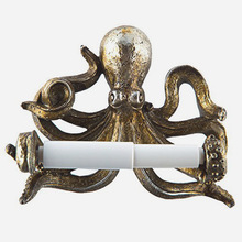 Metal Octopus Shape Toilet Paper