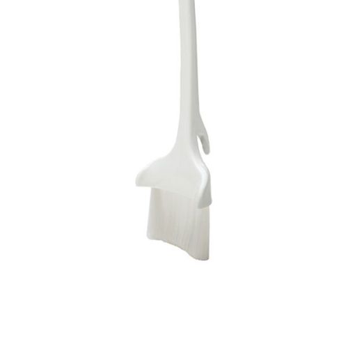Plastic CONCAVE PASTRY BRUSH WITH HOOK, Packaging Type : White