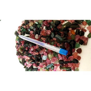 African Multi Tourmaline Rough Stones, Gemstone Size : Requirement