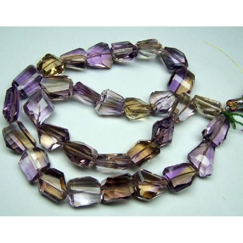 Ametrine Faceted Tumbled Stones