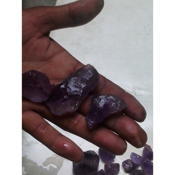 Natural Amethyst Rough Gem Stone, Gemstone Type : Mineral Gemstones