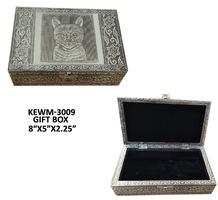 White Metal Silver Gift Box