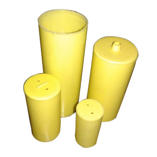 Yellow Plastic Capacitor Can, For Industrial