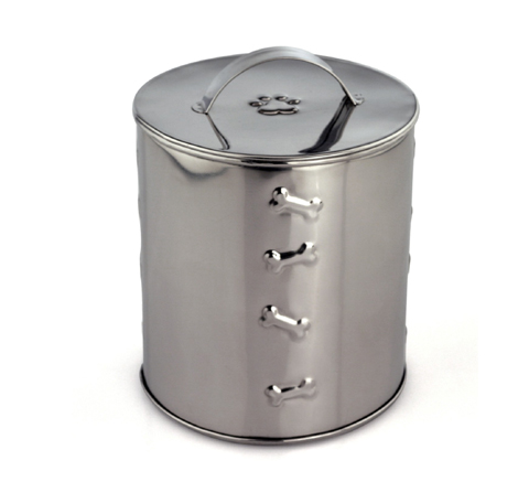 Stainless Steel PET Canister Embossed, Certification : LFGB, SGS