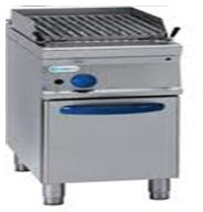 Gas Lava Stone On Cabinet 35 Cm Tecnoinox