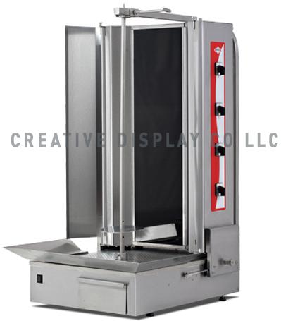 Robax Glass Electrical Shawarma Machine