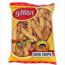 Organic Soya Chips, For Snacks, Packaging Size : 200 Gm