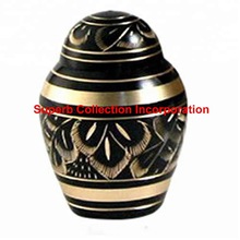 Black Rediance Keepsake Urn, For Baby, Style : European Style