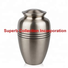 Metal Pewter Urn