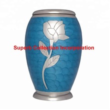 Metal Rose Cremation Urn, For Adult, Style : American Style