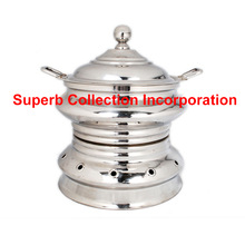 Stainless Steel Cut Die Round Chafing Dish
