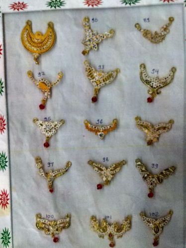 Merebal Majak Casting Gold Plated Hair Pins, For Neck, Mangalsutra, Color : Golden