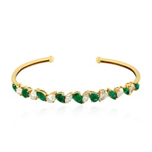 Gemco Design Diamond Bangle Handmade, Gender : Women's
