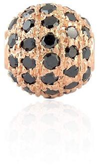 Pave Gold Bead