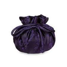 Plain Silk Elegant Jewellery Pouch, Color : Blue, Purple