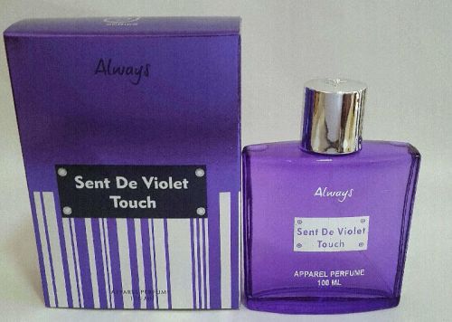 Always Scent DE Violet Touch Perfume, Packaging Type : Glass Bottle