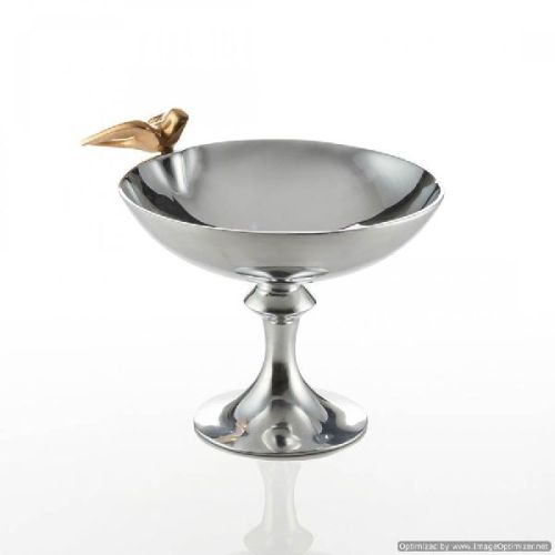 Metal Bird Design Bowl Stand, Style : Modern Art Antique