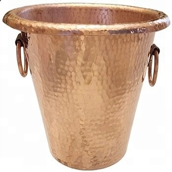 Handmade Hammered Bucket, Feature : Eco-Friendly