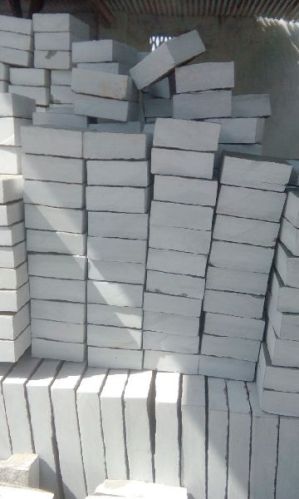 Sqaure 4 SIDE MACHINE CUTTING Non Polished Cobble Stone, For Floor, Pattern : Plain