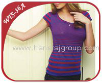 STRIPE Ladies Tshirts