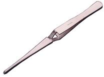 Flat Points Self Closing Tweezers