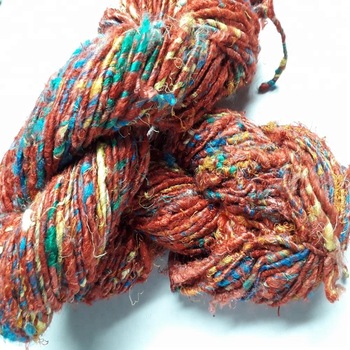 Golden Export Dyed Sari Silk Yarn, Color : Multiple Color