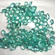 Loose Green Apatite Gemstone, Gemstone Size : 6mm