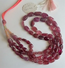 Tourmaline Nugget Beads, Color : Deep Pink