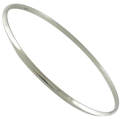 Big Delicate!! Handmade 925 Sterling Silver Bangle