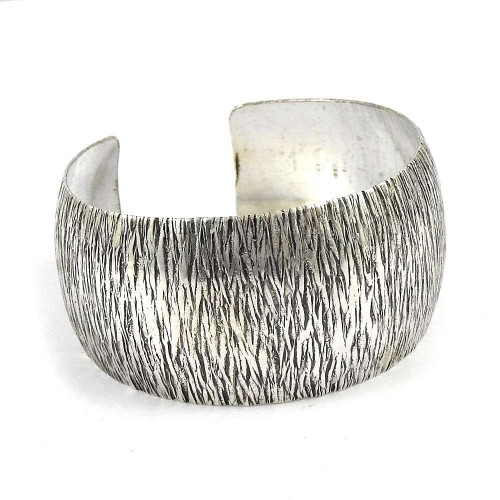 Excellent!! 925 Sterling Silver Bangle, Size : Free Size Cm