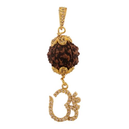 Rudraksha Om Locket
