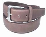 Buffalo Hide Grain Leather Belt, Buckle Material : Alloy