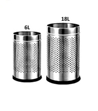 Stainless Steel Decorative Trash Dustbin, For Home/Office, Feature : Eco-Friendly, Stocked