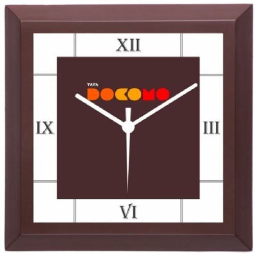 Wall Clock, Overall Dimension : 7.5”x7.5”