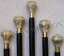 Pearl Handle Walking Sticks