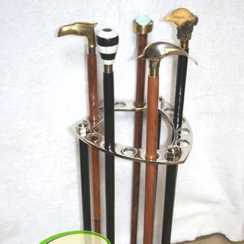 Walking Stick and Umbrella Stand, For Home Decoration, Color : NATURAL