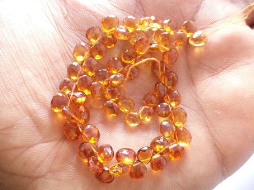 Citrine Micro Cutting Faceted Gemstone