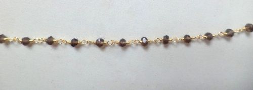 Smokey Quartz Beads Chain