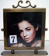 Antique Brass Picture Frame