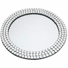 BEAUTIFUL CRYSTAL TRAY, Feature : Handmade