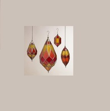 Moroccan Hanging Lantern Multi Color