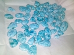 250 Grams Larimar Cabochon Stones