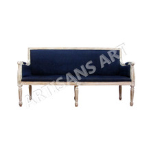 Solid Mango Wood + Febric Comfortable Seating Sofa, Feature : Durable, Attrective, Handmade, Vintage