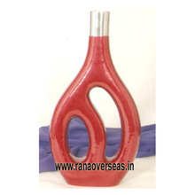 Aluminium Metal Modern Flower Vase Indoor Decoration