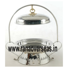 Oval Stainless Steel Chafing Dish, Feature : Luxury