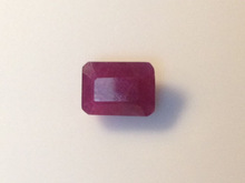 Natural Ruby Cut Gemstone