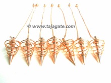 Stone Big Spiral Pendulum, For Dowsing